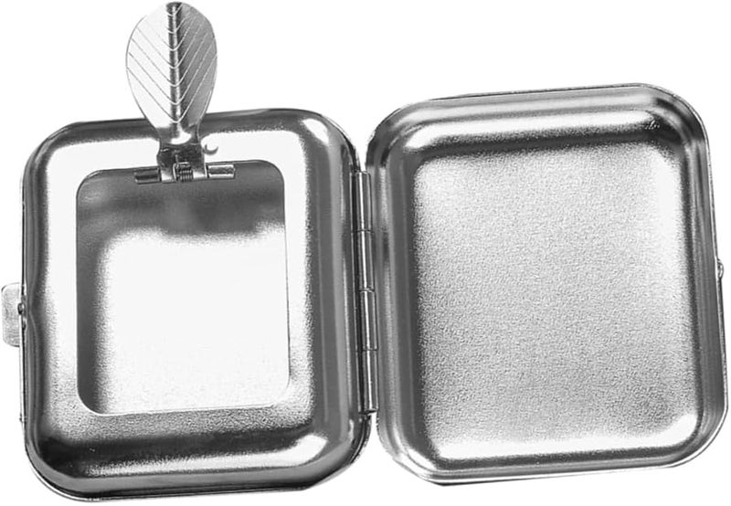 Portable Metal Ashtray For Car Outdoor Travel Pocket Size Easy To Clean - Image 1